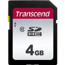 Transcend SDHC CARD 4GB CLASS10 (TS4GSDC300S) memóriakártya