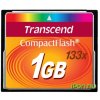 Transcend Standard 1GB Compact Flash 20 MB/s TS1GCF133