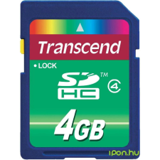 Transcend Standard 4GB SDHC 4 MB/s TS4GSDHC4 memóriakártya