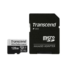 Transcend TS128GUSD340S 128GB memóriakártya + adapter memóriakártya