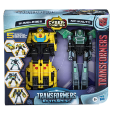 TRANSFORMERS EARTHSPARK KÉSZLET 2 FIGURA BUMBLEBEE SI MO MALTO játékfigura
