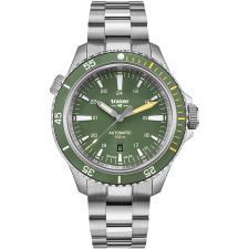Traser H3 110328 P67 Diver Automatic Green Mens Watch 46mm 50ATM, karóra