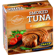 Trata füstölt tonhal növényi olajban 160 g reform élelmiszer