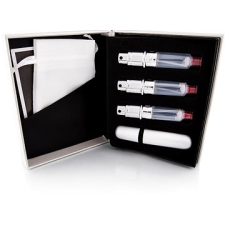 Travalo Classic HD Spray Set - 1 Case + 3 Engines - Silver kozmetikai ajándékcsomag