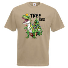 Tree Rex - Karácsonyi Férfi Póló férfi póló