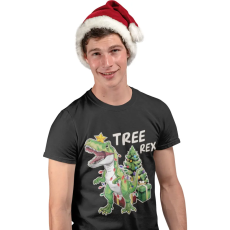  Tree Rex - Karácsonyi Férfi Póló