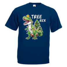  Tree Rex - Karácsonyi Férfi Póló