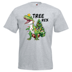 Tree Rex - Karácsonyi Férfi Póló