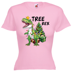  Tree Rex - Karácsonyi Női Póló
