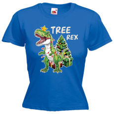  Tree Rex - Karácsonyi Női Póló
