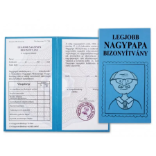  Tréfás bizonyítvány, Legjobb nagypapa ajándéktárgy
