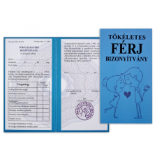  Tréfás bizonyítvány, Tökéletes férj ajándéktárgy