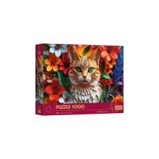 Trefl 1000 db-os Paper Art puzzle - 40 Éves Jubileum - Cica (40040) puzzle, kirakós