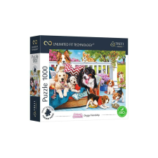 Trefl 1000 db-os UFT Prime puzzle - Cuteness Overload - Doggy Friendship (10698) puzzle, kirakós