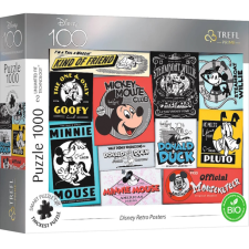 Trefl 1000 db-os UFT Prime puzzle - Disney 100 - Disney Retro Posters (10761) puzzle, kirakós