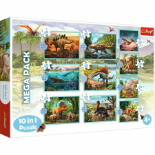 Trefl 10In1 Dinosaur World Puzzle puzzle, kirakós