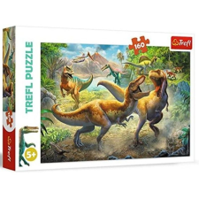 Trefl 15360 puzzle - Harcoló Tyrannosaurusok (160 db) puzzle, kirakós