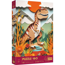 TREFL 160p Trefl : 40. születésnap, Paper Art: Dinoszaurusz puzzle - 160 darabos (40048) (40048) puzzle, kirakós