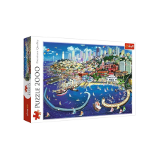 Trefl 2000 db-os puzzle - San Francisco-i öböl (27107) puzzle, kirakós
