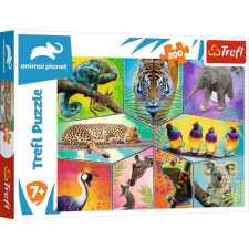 Trefl 200 db-os puzzle - Animal Planet - Egy egzotikus világban (13280) puzzle, kirakós
