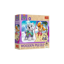 Trefl 24 db-os Wooden Contour Fa Puzzle - Mancs őrjárat (20266) puzzle, kirakós