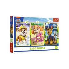 Trefl 3 x 50 db-os puzzle - Mancs őrjárat (34878) puzzle, kirakós