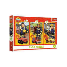 Trefl 3 x 50 db-os puzzle - Sam, a tűzoltó (34880) puzzle, kirakós
