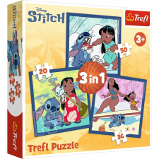 TREFL 3in1 Trefl 34896 kirakós játék 50 db Rajzfilmek (34896) puzzle, kirakós