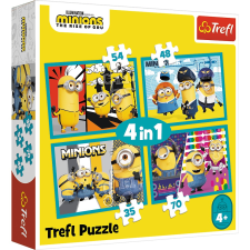 TREFL 4in1 Trefl 34339 kirakós játék 54 db Egyéb típusú (34339) puzzle, kirakós