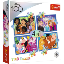 TREFL 4in1 Trefl 34618 kirakós játék 54 db Egyéb típusú (34618) puzzle, kirakós