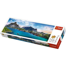 Trefl 500 db-os Panoráma puzzle - Lofoty, Norvégia (29500) puzzle, kirakós