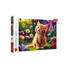 Trefl 500 db-os puzzle - Aranyos kiscica (37525) puzzle, kirakós
