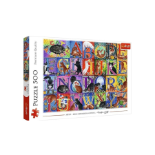 Trefl 500 db-os puzzle - Cica ABC (37527) puzzle, kirakós