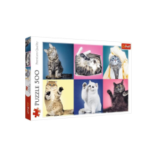 Trefl 500 db-os puzzle - Cicák (37377) puzzle, kirakós