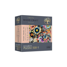 Trefl 501 db-os Wood Craft Prémium Fa Puzzle - A zene világa (20180) puzzle, kirakós