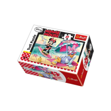 Trefl 54 db-os mini puzzle - Minnie Mouse és Daisy - A parton (19474) puzzle, kirakós