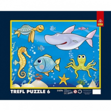  Trefl - 6 db-os keretes puzzle - Az óceánban (31076) puzzle, kirakós
