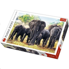 Trefl Afrikai elefántok 1000db-os prémium puzzle (10442) (Trefl 10442) - Kirakós, Puzzle puzzle, kirakós