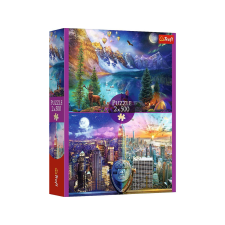 Trefl Amerikai körút 2x500db-os puzzle - Trefl puzzle, kirakós