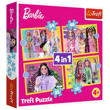 Trefl Barbie világa 4 az 1-ben puzzle puzzle, kirakós