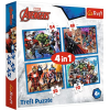 Trefl Bátor Bosszúállók 4 az 1-ben 35-48-54-70db-os puzzle - Trefl
