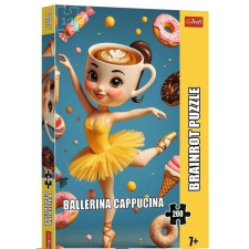 Trefl : Brainrot Ballerina Cappucina - 200 darabos puzzle (5900511133622) puzzle, kirakós