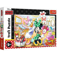 Trefl Daisy és Minnie szépségszalonban puzzle 100db-os - Trefl puzzle, kirakós