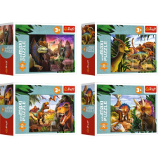Trefl : Dinoszaurusz világ minimaxi puzzle - 20 darabos, többféle puzzle, kirakós