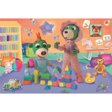 Trefl Dobranoc, Trefliki és a vidám Bobaskók világa - Maxi puzzle 15 darabos puzzle, kirakós