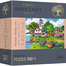 Trefl fából készült puzzle 500+1 darab A kikötő nyáron puzzle, kirakós