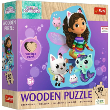Trefl Gabi babaháza kontúros 50db-os fa puzzle - Trefl puzzle, kirakós