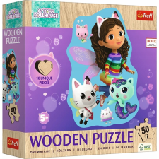 Trefl Gabi babaháza kontúros 50db-os fa puzzle - Trefl (GXP-926712) puzzle, kirakós