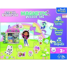 Trefl Gabi babaháza mágneses 9db-os puzzle szett kiegészítőkkel - Trefl (029307) puzzle, kirakós
