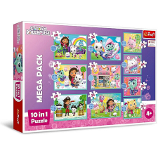 Trefl Gabi babaháza puzzle 10 az 1-ben - Trefl Mega Pack puzzle, kirakós